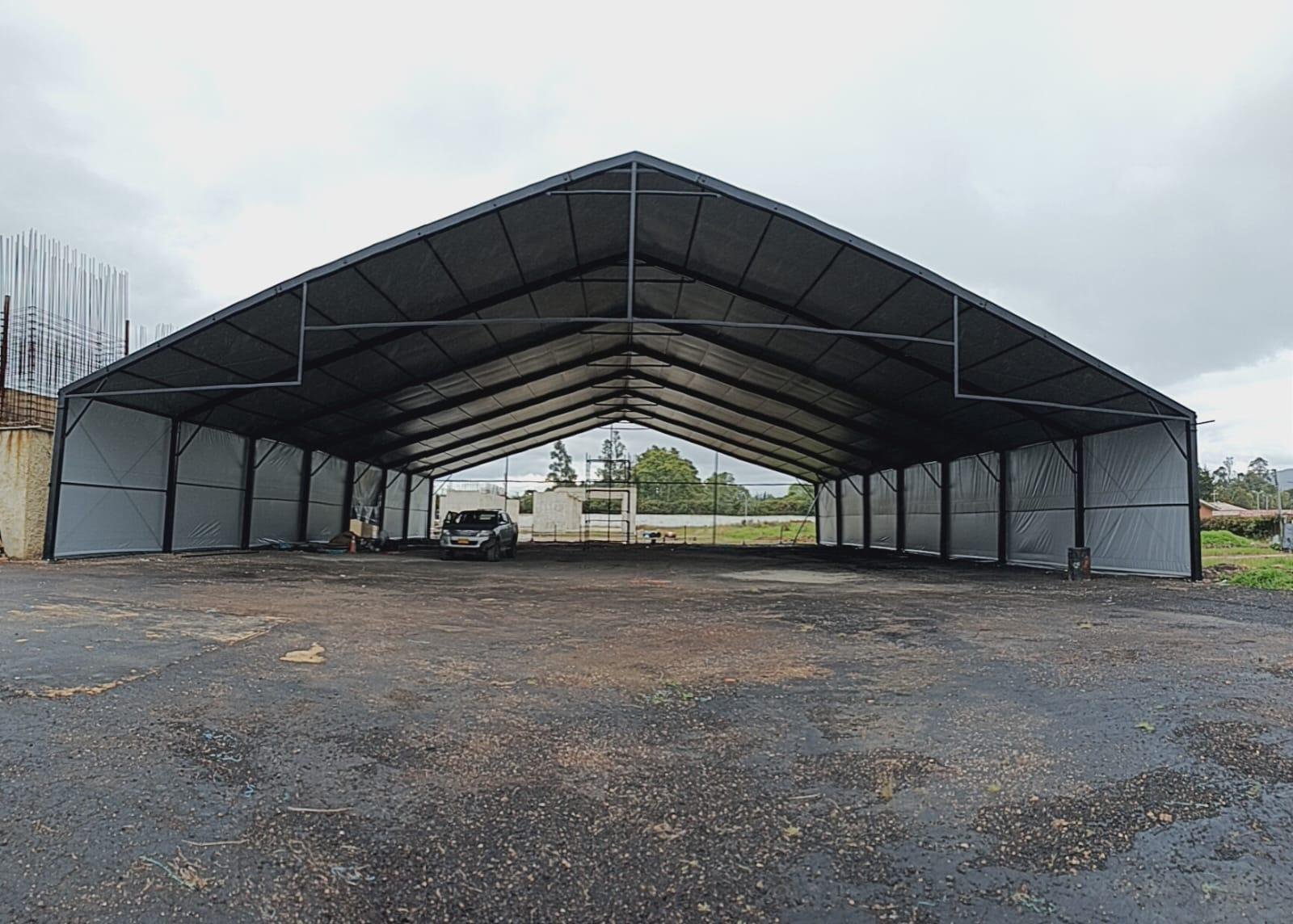 Proyecto industrial instalado por Cubritec Colombia